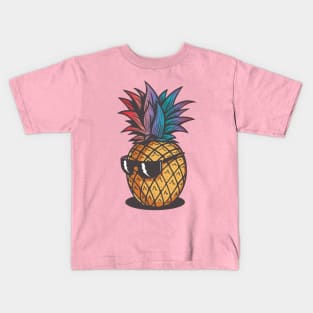 Atomic Punk Pineapple Kids T-Shirt